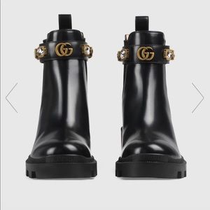 Gucci Leather Boots - Size 7